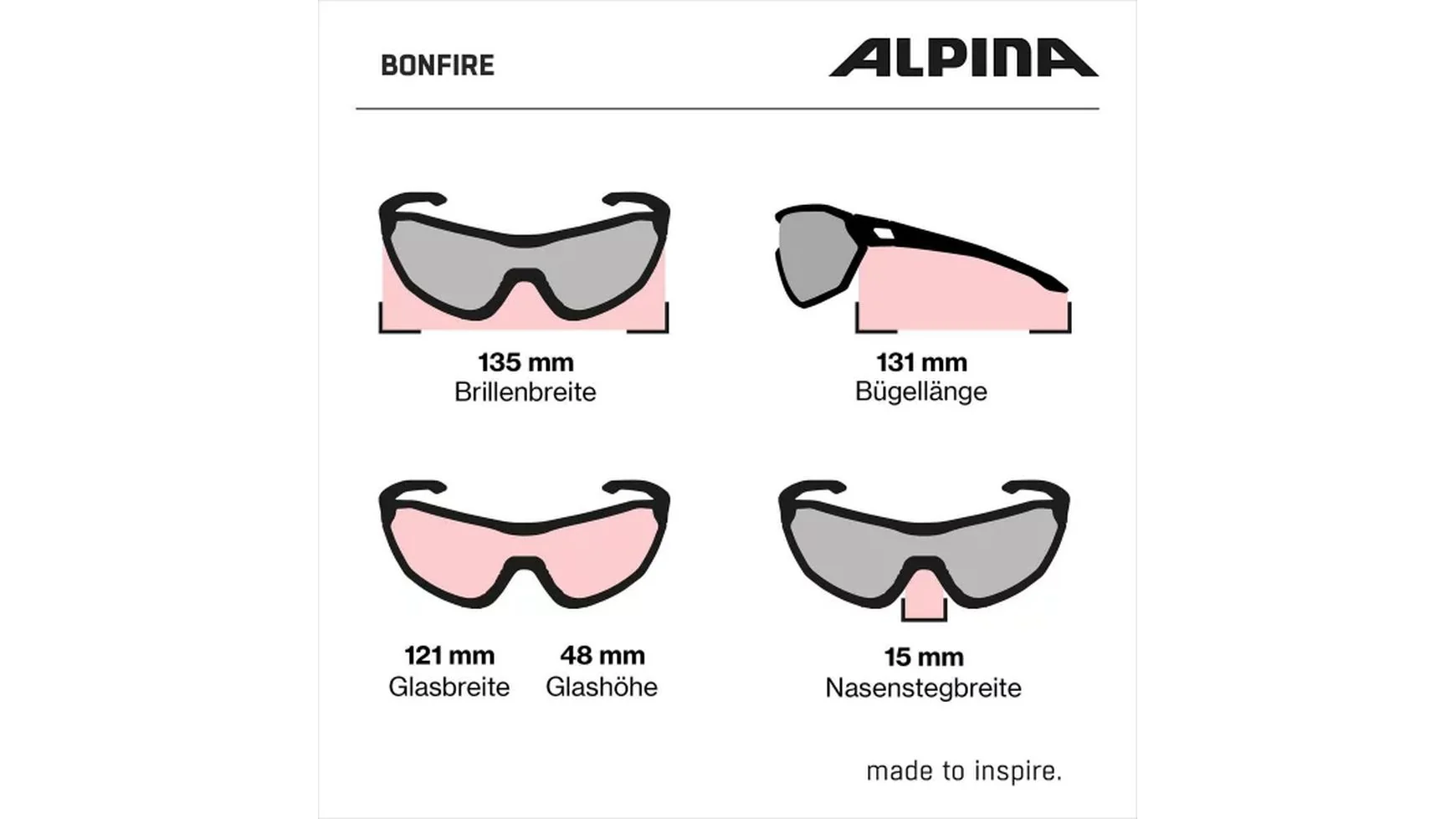 Alpina Bonfire Fahrradbrille - Image 2